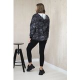 Kesi 3-piece MOOR set of sweatshirt, top and leggings black + graphite | shoptok.hr
