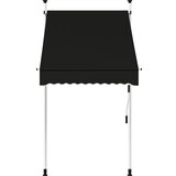 Maison Chic Ročno zložljiva tenda - Senčniki 100 cm antracitna, (22041095) | Shoptok.si
