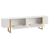 Hanah home TV polica Serenity White Gold