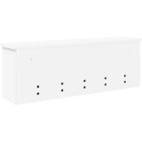  Vješalica za kapute na zidu s policom Bijelo 75 x 16 x 26 cm | shoptok.hr