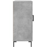  Komoda siva boja betona 90x34x80 cm od konstruiranog drva | Eponuda.ba