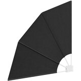  Zaslon za privatnost na balkonu 115 x 115 cm Poliester Antracit | Eponuda.ba