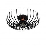 Opviq lights crna stropna svjetiljka aspendos, ø 36 cm | shoptok.hr