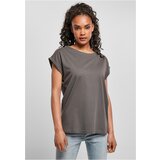 Urban Classics Women's T-shirt with extended shoulder darkshadow
