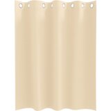 vidaXL Zavese z zavesami 2 pcs krema 140 x 140 cm Poliester | Shoptok.si