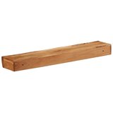  Zidne police 2 kom 80x17x8 cm od masivnog bagremovog drva | shoptok.hr