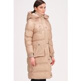 Dewberry Z6736 LADIES COAT-LIGHT BEIGE | ePonuda.com