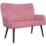  Kauč za dvoje Ružičasta 115 x 61 x 87 cm Baršun | shoptok.hr