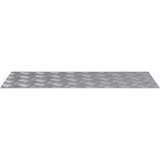  Stepenica Pravokutni 4 pcs Srebrno 90 x 40 cm Aluminij | shoptok.hr