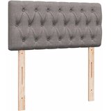  Krevet s oprugama i madracem smeđesivi 80x200 cm od tkanine | shoptok.hr
