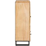  Highboard s ladicama Smeđa 40 x 33 x 110 cm Čvrsto drvo manga | shoptok.hr