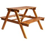  Dječji stol za piknik sa suncobranom 79x90x60 cm bagremovo drvo | Eponuda.ba