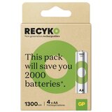  Polnilna baterija GP ReCyko 1300 mAh HR6 (AA) 4kos 4/1 u