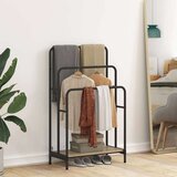 vidaXL Stalak za odjeću s policom sonoma hrast 60 x 30 x 100.5 cm | shoptok.hr