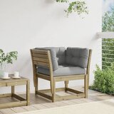  Vrtna sofa od impregnirane borovine s naslonima i jastucima | shoptok.hr