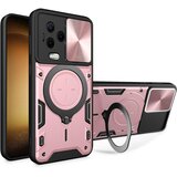 INORCO Ovitek za telefon s stojalom za Infinix Note 12 (2023) 4G/Note 12 Pro 4G, ovitek TPU+PC, odporen proti udarcem, z okencem za drsno lečo, (22035824) Cene