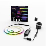 TWINKLY LED traka Line (Crne boje, Područje uporabe: U zatvorenom, 1,5 m, 100 žaruljica, Boja svjetla: RGB) | shoptok.hr