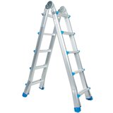  Višenamenske teleskopske aluminijumske merdevine 4x5 - 510cm cene