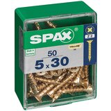 SPAX Vijak za les Spax (5 x 30 mm, poln navoj, 50 kosov) Cene