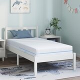 vidaXL Vzmetnice Bela 80 x 160 cm 100% poliestrska žakardna tkanina | Shoptok.si