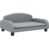  Dječja fotelja svjetlosiva 70 x 45 x 30 cm od tkanine | shoptok.hr