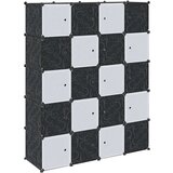 vidaXL Organizator za shranjevanje kock z 20 kockami in visečimi | Shoptok.si