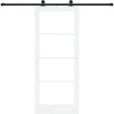 vidaXL Klizna Vrata s Opremljenjem 'ORKDAL'Bijela 83x202 cm | shoptok.hr