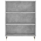  Regal za knjige boja betona 69,5x32,5x90 cm konstruirano drvo | Shoptok.si