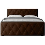 Livetastic BOXSPRING POSTELJA 180 cm x 200 cm , les, kovina, tekstil rjava | Shoptok.si