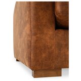 Scandic Sedežna garnitura v konjak rjavi barvi 266 cm Comfy – | Shoptok.si