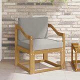  2 Komad Set vanjskih sofa Poliester Bijela i svijetlosiva | shoptok.hr