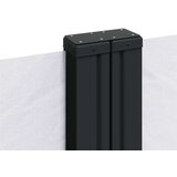 vidaXL Uvlačiva bočna tenda 120 x 600 cm bijela | shoptok.hr
