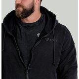 STRIX Muška dukserica Zip Up Washed Black | Eponuda.ba