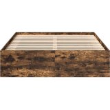  Okvir za krevet boja dimljenog hrasta 140x200 cm | shoptok.hr
