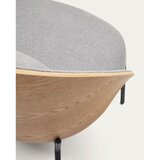 Kave Home Siva/u prirodnoj boji fotelja Eamy – | shoptok.hr