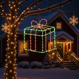 Božićna svjetleća silueta za prozor LOVIISA 200 LED lampica | shoptok.hr