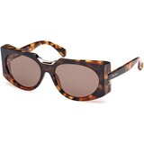 Max Mara Spark 5 MM0123 56J ONE SIZE (59) Havana/Rjava Cene