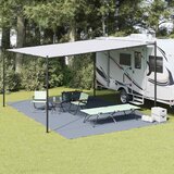  Teppi za šator Plava i siva 600 x 250 cm Polietilen | shoptok.hr