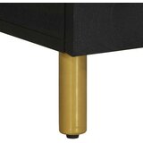  Noćni ormarić crni 50 x 33 x 60 cm od konstruiranog drva | shoptok.hr