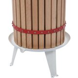  Preša za voće i vino od hrastovine s platnenom vrećom 30 L | shoptok.hr