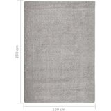 vidaXL Košata preproga svetlo siva 160x230 cm nedrseča | Shoptok.si