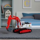 Metalni gusjenični bager s pomičnom okretnom žlicom, kabinom, svjetlima, zvukovima | shoptok.hr