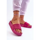 Big Star Women's Platform Suede Slippers | shoptok.hr
