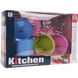  Set metalnih lonaca za igru + dodaci - šareni | shoptok.hr
