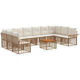  Set vanjskih sofa 11 kom. Poliester | shoptok.hr