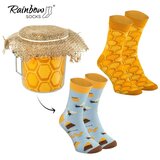 ZOOKSY/RAINBOW SOCKS Rainbow Socks Honey In A Jar 2 Pairs | Shoptok.si