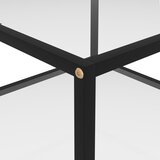  Stolić za kavu prozirni 60 x 60 x 35 cm od kaljenog stakla | Eponuda.com
