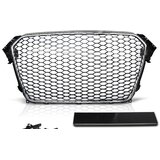 Oem Maska bez znaka sa hrom ramom Audi A4 B9 (2011-2014) - RS, Crna | Eponuda.com