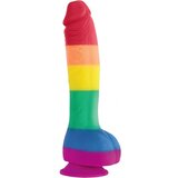 Tonga Colours Pride Edition 8 Inch Dildo Rainbow | Shoptok.si