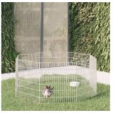 vidaXL Kavez za zečeve s 8 panela 54 x 60 cm od pocinčanog željeza | shoptok.hr